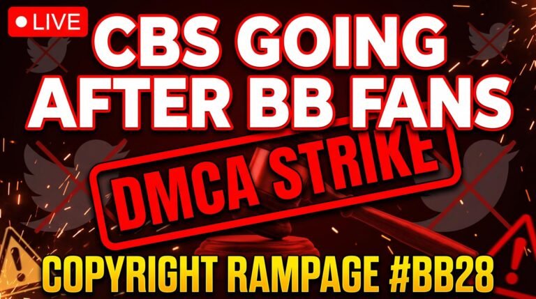 BREAKING NEWS CBS Going After BB Twitter With Copyright Claims?!
