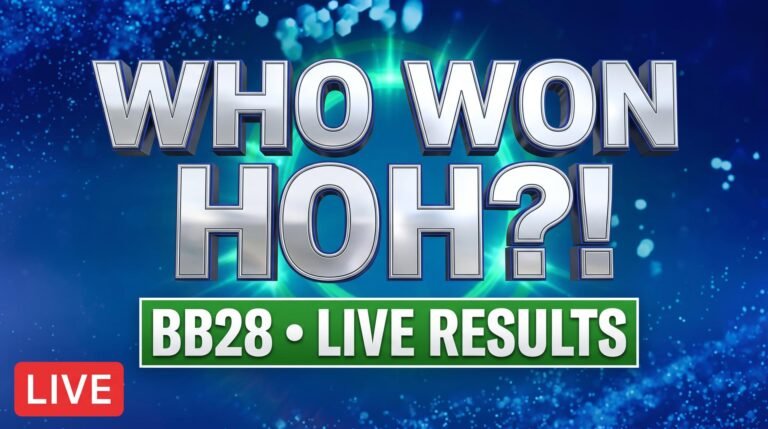 Big Brother 28 HOH Results: Who Won Head of Household? (Week 2 Live Updates)