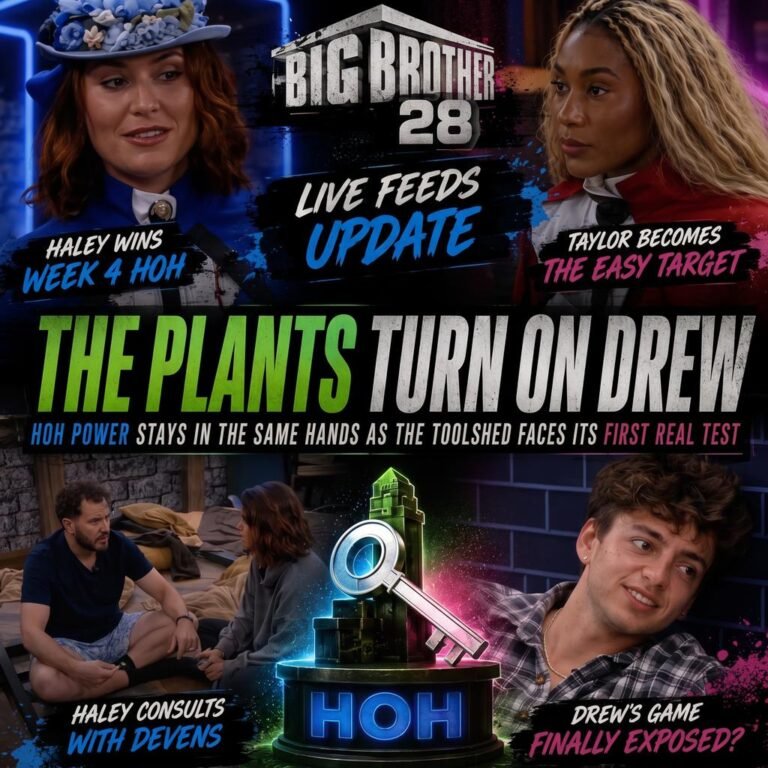 Big Brother 28 Week 4 Nominations: Haley Targets Taylor, Drew, and Melody in Major HoH Power Shift