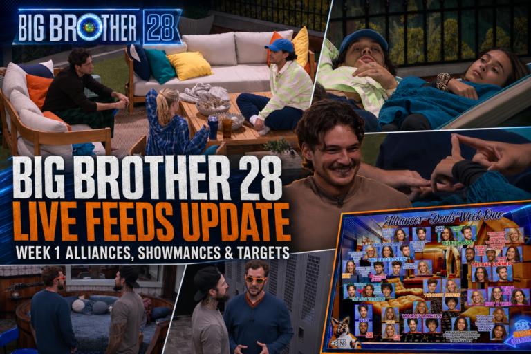 Big Brother 28 Live Feeds Day 6 Update: Ashley Braces for the Block, Jason Targets the Icons and Three Alliances Form Overnight